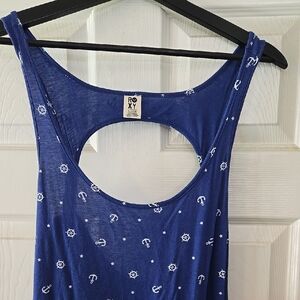 Roxy Blue Dress with Nautical Print